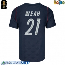 Maglie da calcio Stati Uniti Timothy Weah #21 Seconda Maglia Mondiali 2026  Manica Corta